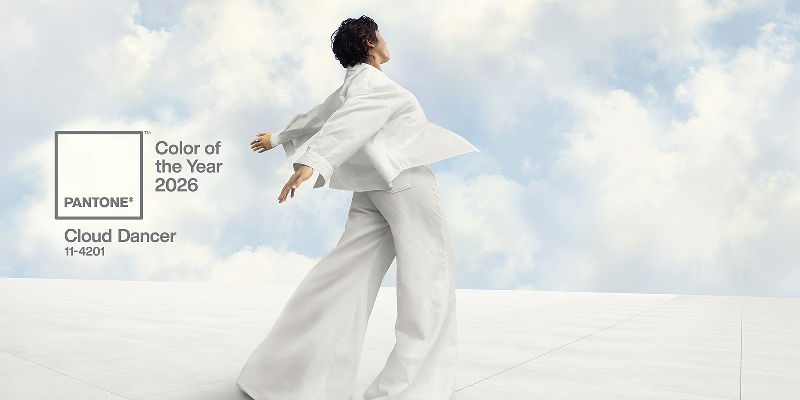 Colore pantone 2026 - Cloud Dancer