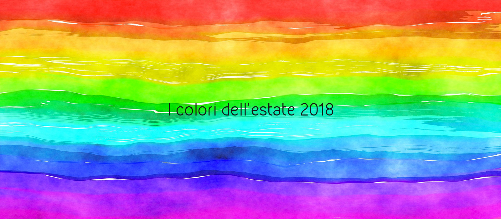 I colori dell'estate 2018